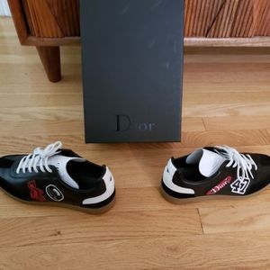Sold...Christian Dior B01 leather "patches" sneaks